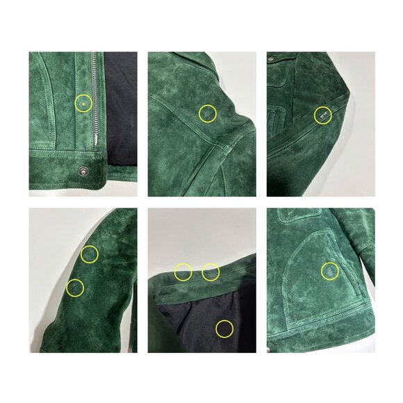 TOM FORD Suede Western Jacket Emerald Green Size 54 - Picture 12 of 12